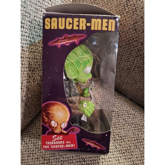 MINT Invasion Of The Saucer Men Bobble Head  Funko Wacky Wobbler 2010‎ - Picture 5 of 6